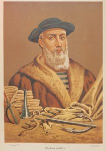 Portrett av Ferdinand Magellan 1470-1521, 1879.