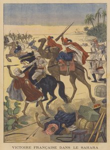 En fransk seier i Sahara