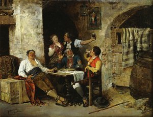 I tavernaen
