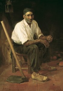 Onkel Andreu de Rocafort (olje på lerret)
