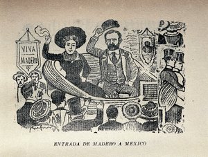 Innreise fra Madero til Mexico av José Guadalupe Posada
