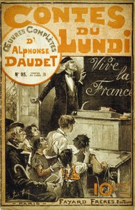 Omslag til boken "Monday Tales" av Alphonse Daudet av Jose Roy