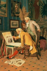 The Connoisseurs, 1878 av Jose de Chavez y Artiz