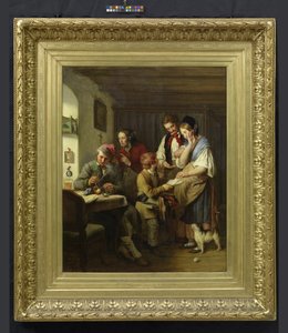 Lotterikupongen av Josef Danhauser