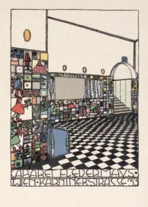 CABARET FLEDERMAUS / WIEN KÄRTNERSTRASSE 33 av Josef Divéky