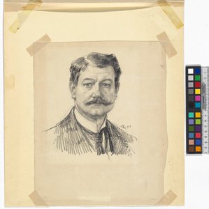 Selvportrett Josef Engelhart 1914 av Josef Engelhart