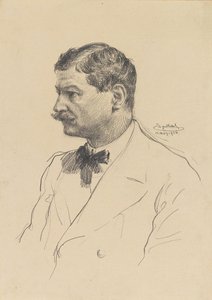 Selvportrett, 1916.