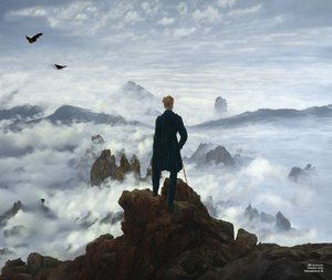 JJM gjenskaper Friedrich-CD: The Wanderer above the Sea of Fog (Panorama)