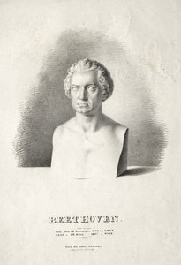 Byste av Ludwig van Beethoven