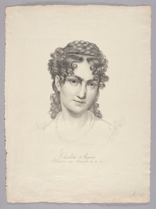 Charlotte Auguste, keiserinne av Østerrike osv. av Josef Kriehuber