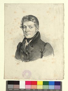 Emanuel Ritter von Neuwall av Josef Kriehuber
