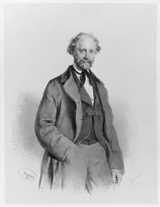 Friedrich Hebbel av Josef Kriehuber
