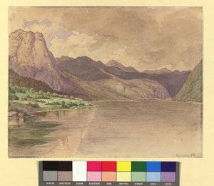 Grundlsee av Josef Kriehuber