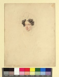Keiserinne Maria Louise av Josef Kriehuber