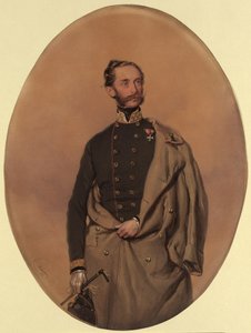 Ludwig, friherre von Gablenz (1814-1874) av Josef Kriehuber