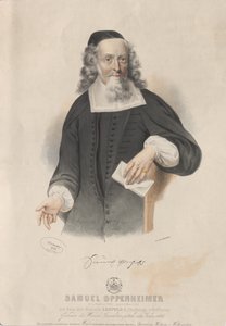 Portrett av Samuel Oppenheimer 1631-1703, 1846.
