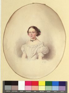 Wilhelmine Uhl, født Waisnix av Josef Kriehuber