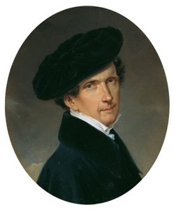 selvportrett av Josef Lambert Denk