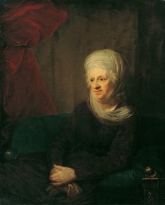 En gammel dame (Frau von Weinbrenner) av Josef Mathias Grassi