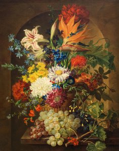 En haug med blomster av Josef Nigg