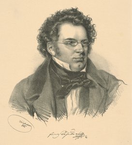Portrett av Franz Schubert 1797-1828, 1846.