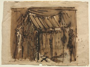 telt (rett) av Josef Platzer