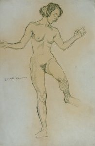 Nakenstudie i dansepositur