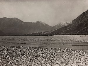 Album "Meine weltkriegs - Erinnerungen South-West Front (Carinthia, Italien, South Tyrol) (My world war - memories of the South-Western Front in Carinthia, Italy, Trentino-Alto Adige) 31/03/1915-12/11/1918 - Josef Zohles Wien ": war zone (b/w photo) av Josef Zohles