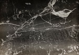 Album "Min verdenskrig - minner fra den sørvestlige fronten i Kärnten, Italia, Trentino-Alto Adige) 31/03/1915-12/11/ 1918 - Josef Zohles Wien ": utsikt over den italienske av Josef Zohles