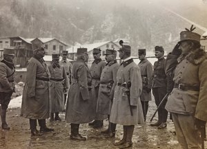Album "Min verdenskrig - minner om den sørvestlige fronten i Kärnten, Italia, Trentino-Alto Adige) 31/03/1915-12/11/ 1918 - Josef Zohles Wien ": Erkehertugen Fredrik av av Josef Zohles