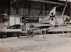 Album "Min verdenskrig - minner fra den sørvestlige fronten i Kärnten, Italia, Trentino-Alto Adige) 31/03/1915-12/11/ 1918 - Josef Zohles Vienna ": Austrian Airline (s/h-bilde) av Josef Zohles