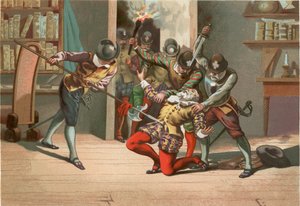 Ramus død av Josep or Jose Planella Coromina