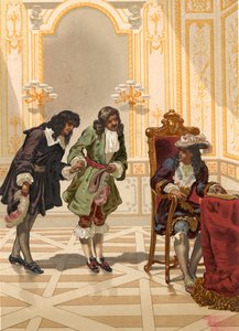 Giovanni Domenico Cassini presentert for Louis XIV av Colbert av Josep or Jose Planella Coromina