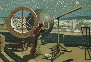 Hipparchus i observatoriet i Alexandria