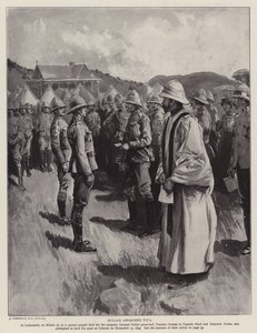 Buller tildeler VC-er (litho) av Joseph (after) Finnemore