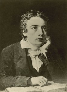 John Keats , engelsk poet (litho)