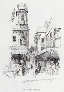 St Bride's Passage (litho)