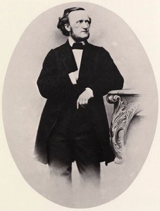 Richard Wagner, tysk komponist, 1864 av Joseph Albert