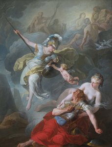 Slaget ved Minerva mot Mars, 1771.