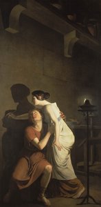 Dibutades, eller opprinnelsen til tegningen, 1791