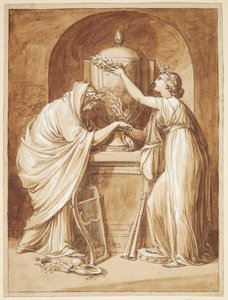 Allegorisk tegning av Joseph Bergler