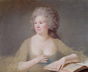 Portrett av Madame Boze av Joseph Boze