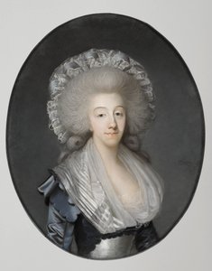 Prinsesse Maria Theresa av Savoy 1756-1805, grevinne av Artois, 1785.