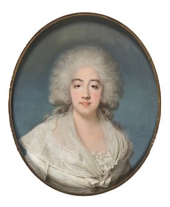Prinsesse Marie Josephine av Savoy 1753-1810, grevinne av Provence, 1785.