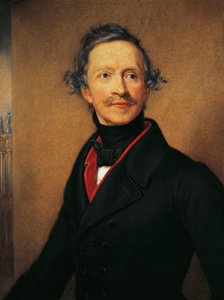 Portrett Ludwig I av Bayern (Strasbourg av Joseph Carl Stieler