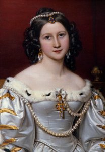 Portrett av Charlotte-maleri av Joseph Karl Stieler (1781-1858) av Joseph Carl Stieler
