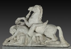 General Louis Charles Antoine Desaixs død i slaget ved Marengo 14. juni 1800