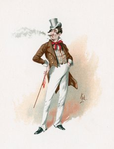 Dick Swiveller, illustrasjon fra 