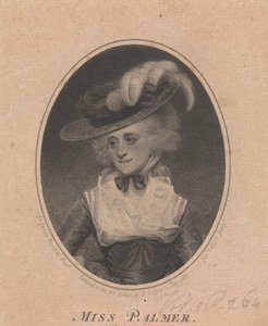 Frøken Mary Palmer av Joseph Collyer
