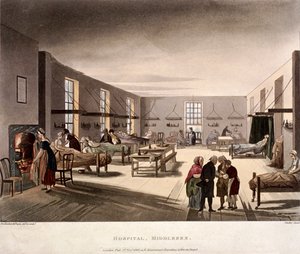 Mortimer Street, Marylebone, London, 1808